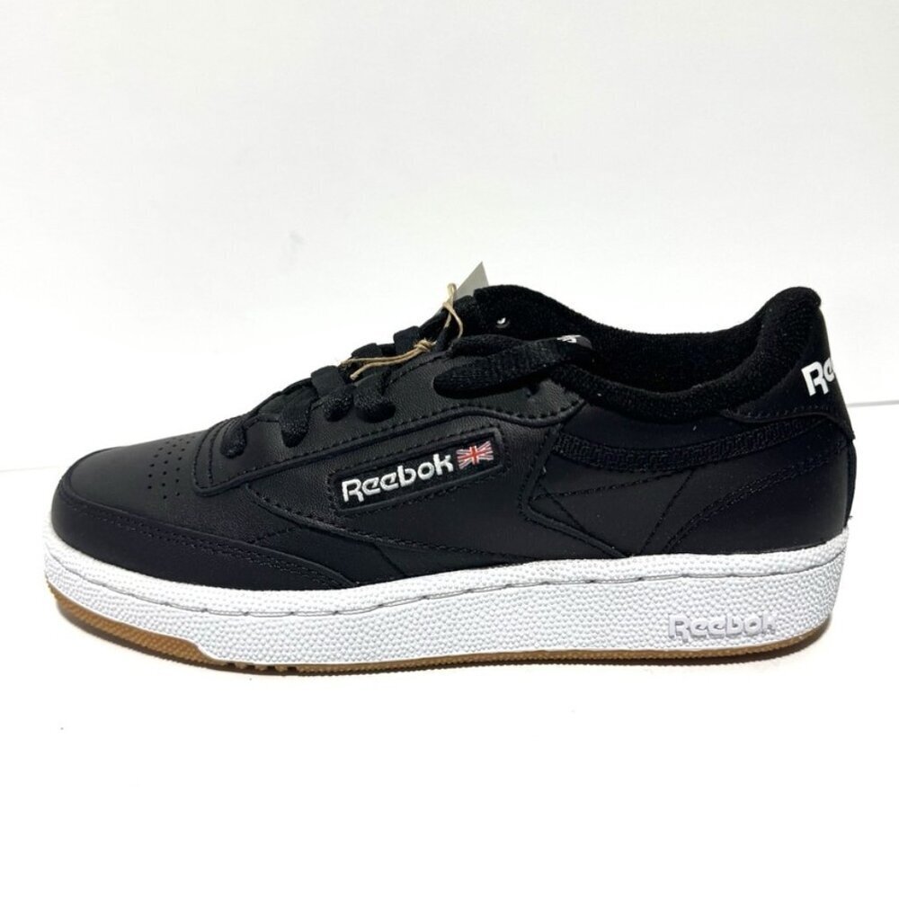 Reebok Mens Club C 75 Sneakers Black Size 3.5 M